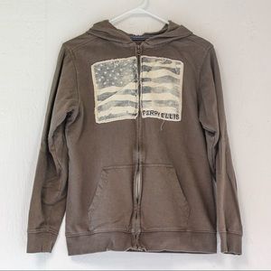 Boys PERRY ELLIS Zipper Hoodie XLARGE 18/20
